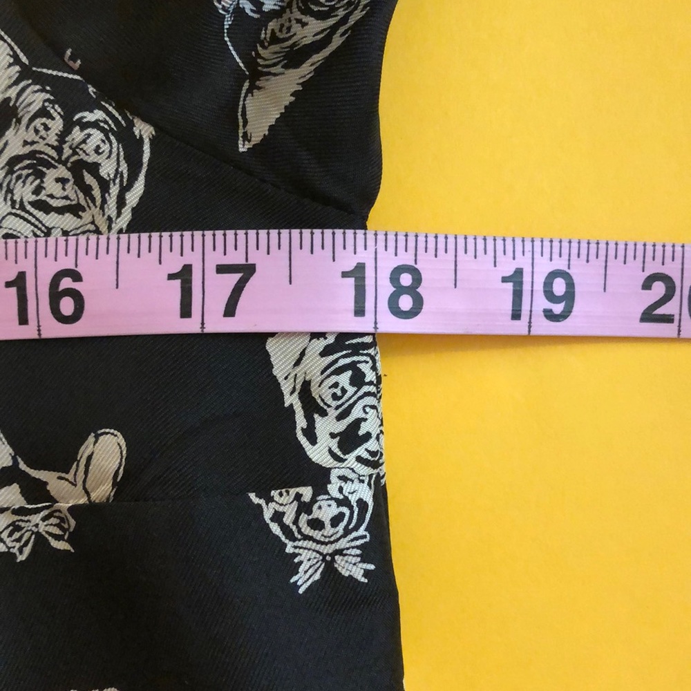 🟠 Maeve 🟠 silk puppy monogram mini dress - Picture 9 of 9